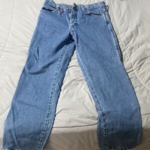 Wrangler Men's Cowboy Cut Blue Jeans